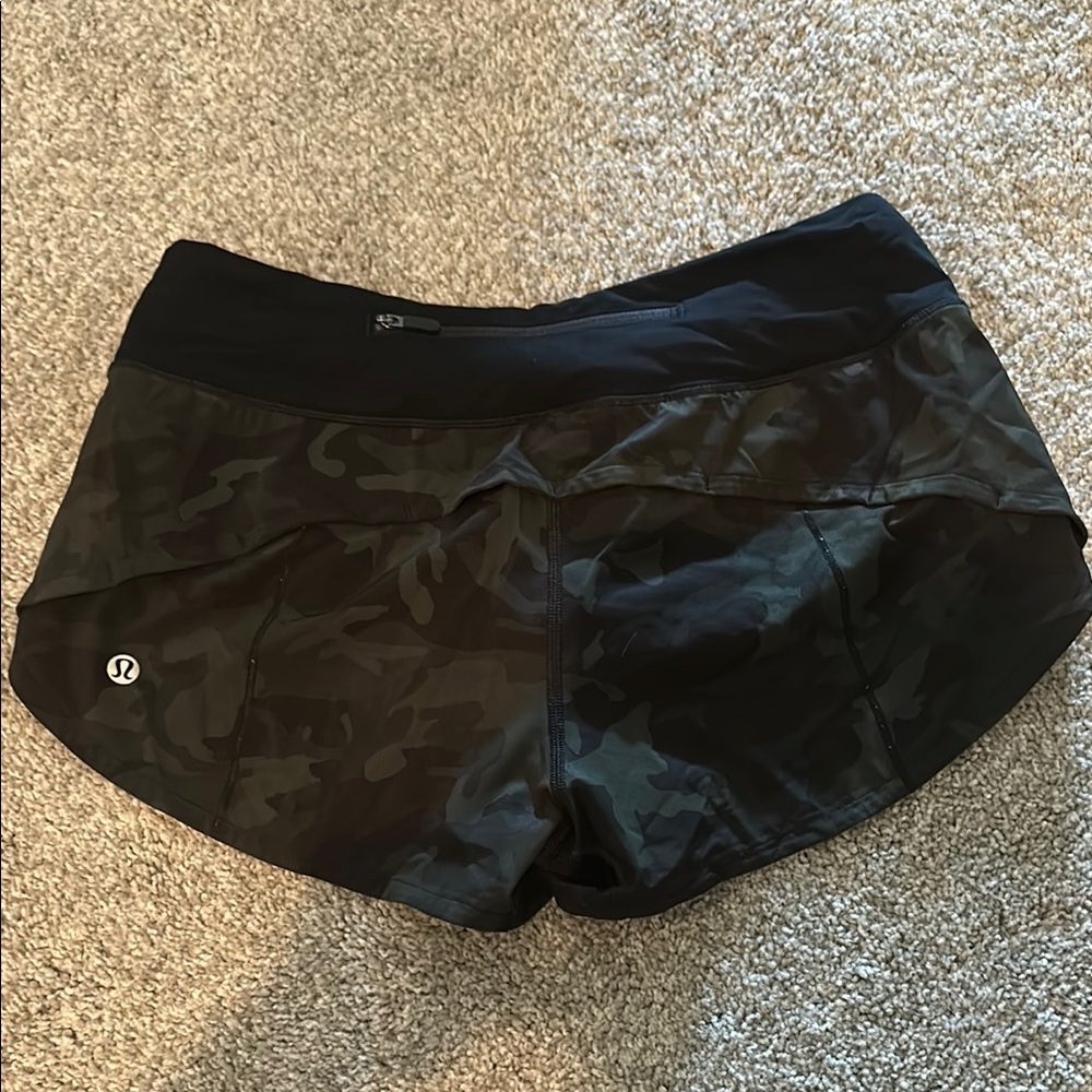 lululemon athletica Dark Camo Athletic Shorts